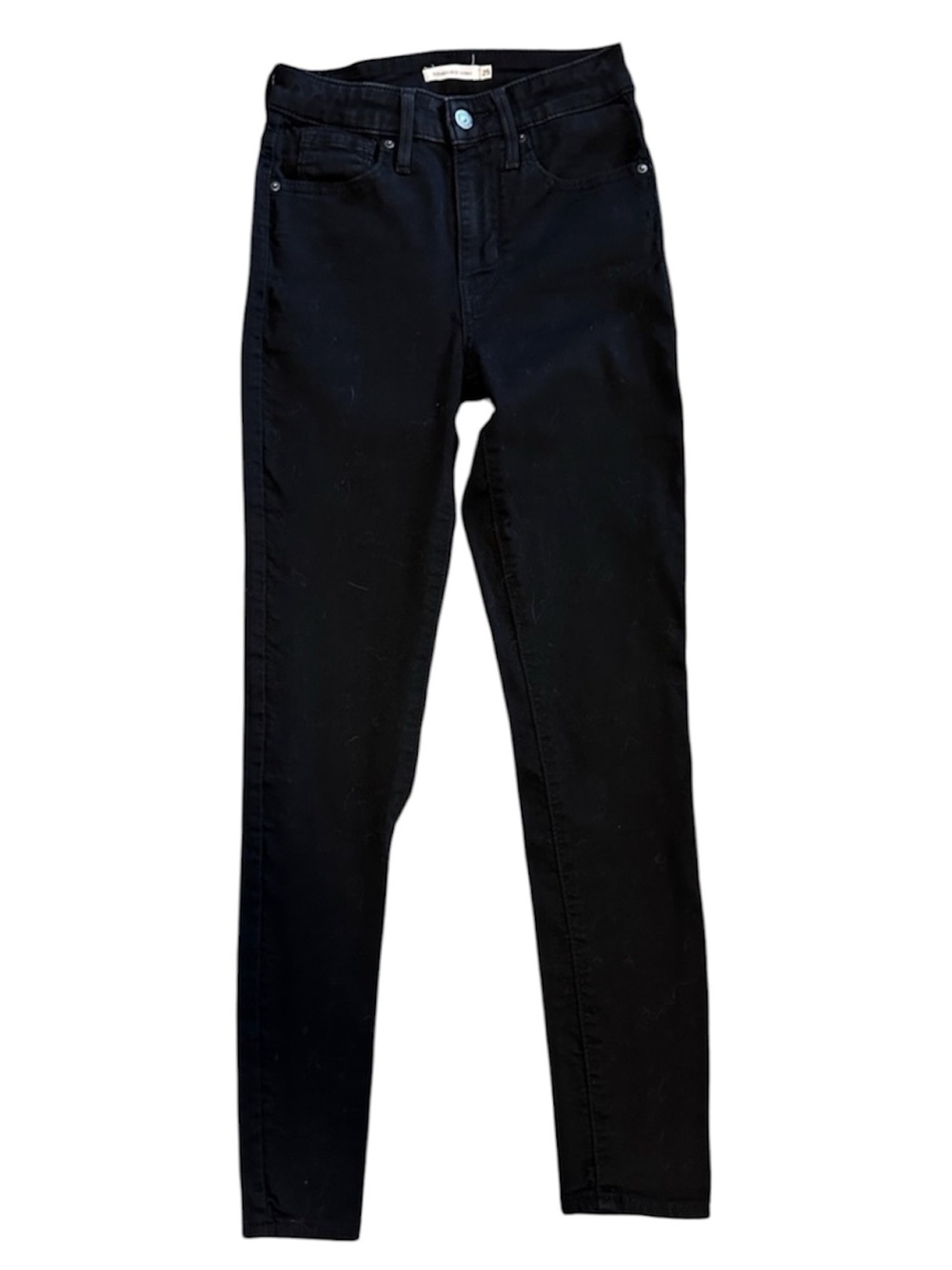 Levi's Black Skinny High-Rise Jeans